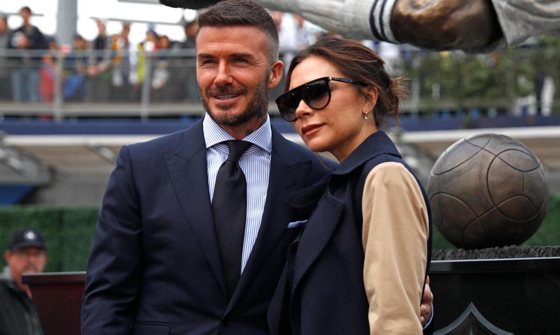 Victoria Beckham reacts to husband David Beckham singing Spice Girls