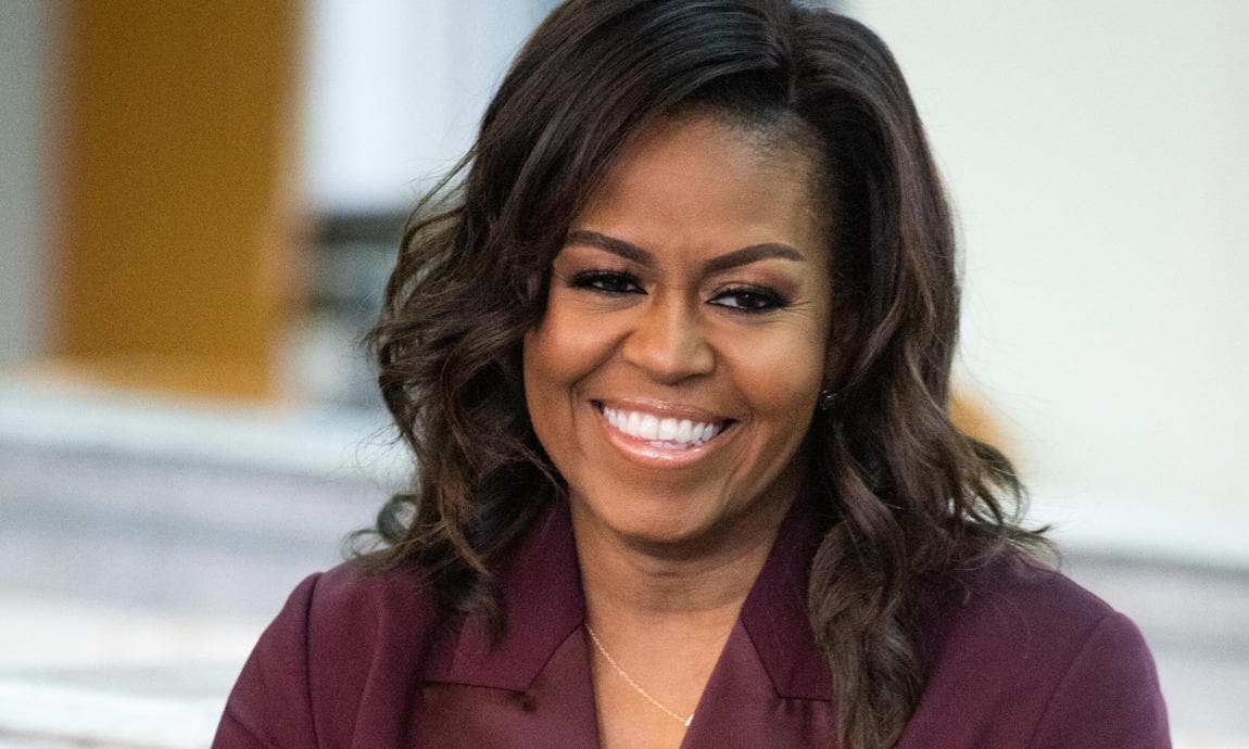 Michelle Obama’s VOTE necklace has gone viral