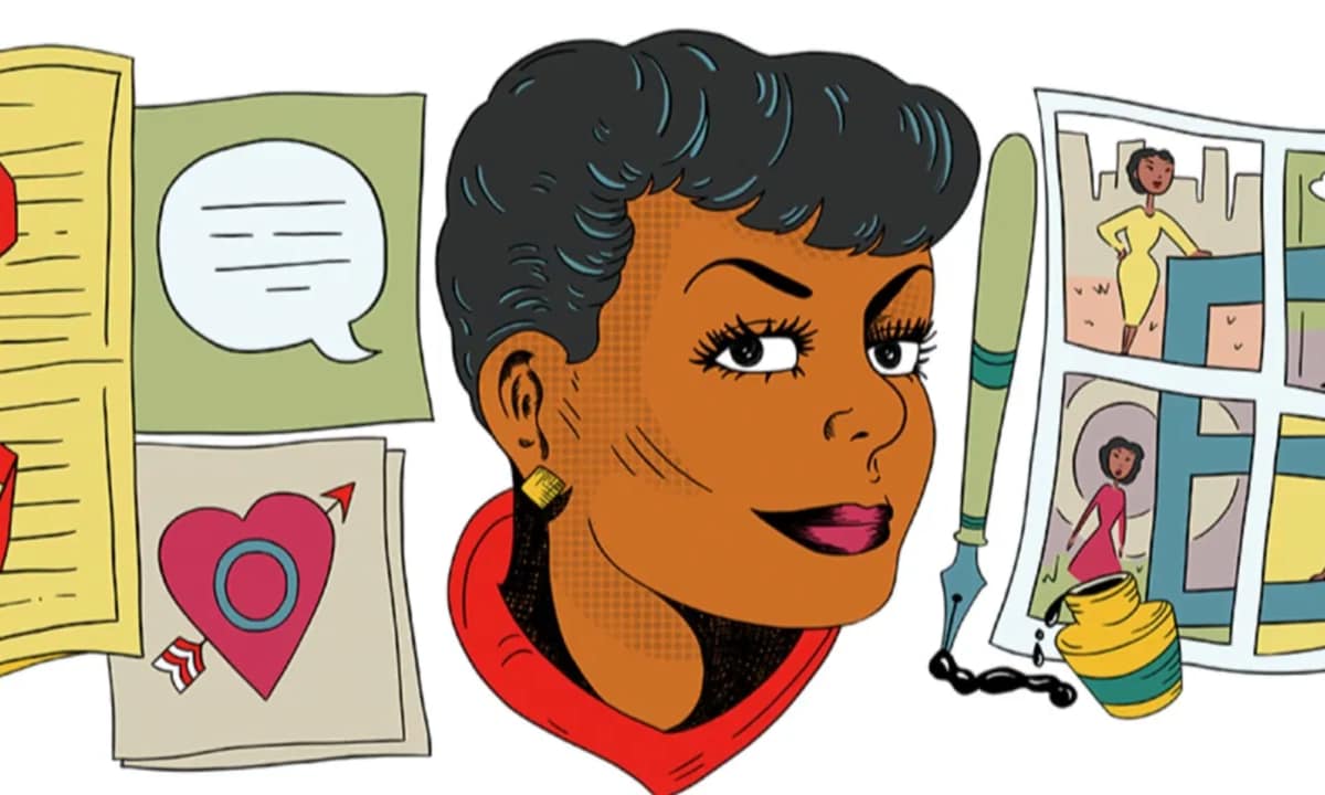 The first African-American woman cartoonist, Jackie Ormes