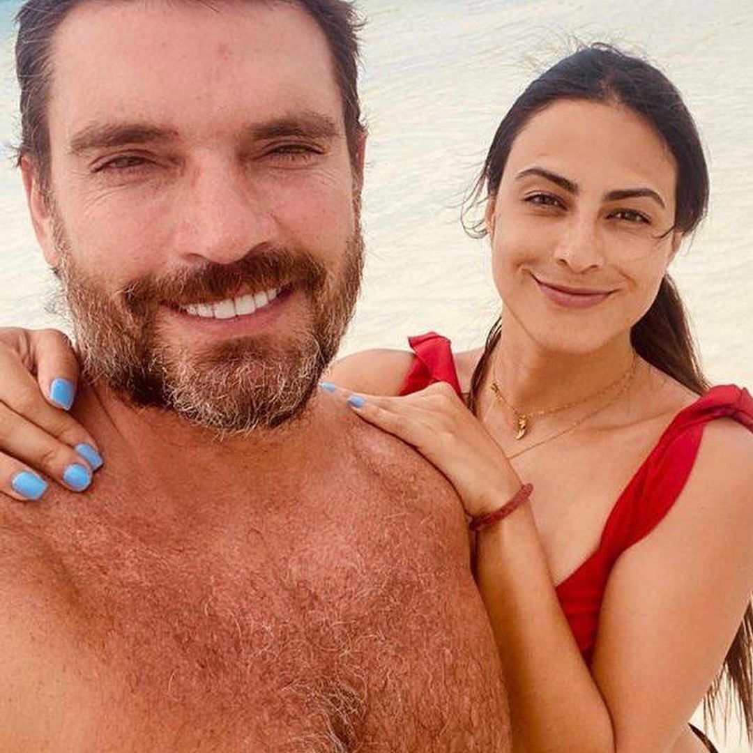 Julián Gil y su novia