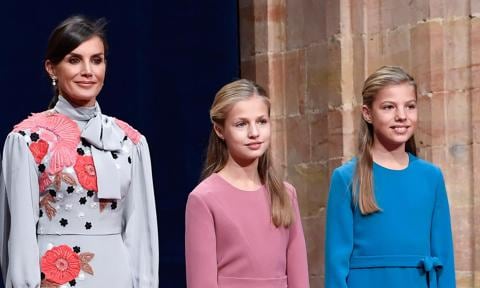 Queen Letizia's daughters quarantining after student tests positive for COVID-19
