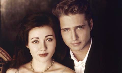 Shannen Doherty and Jason Priestly Portrait Session 1991
