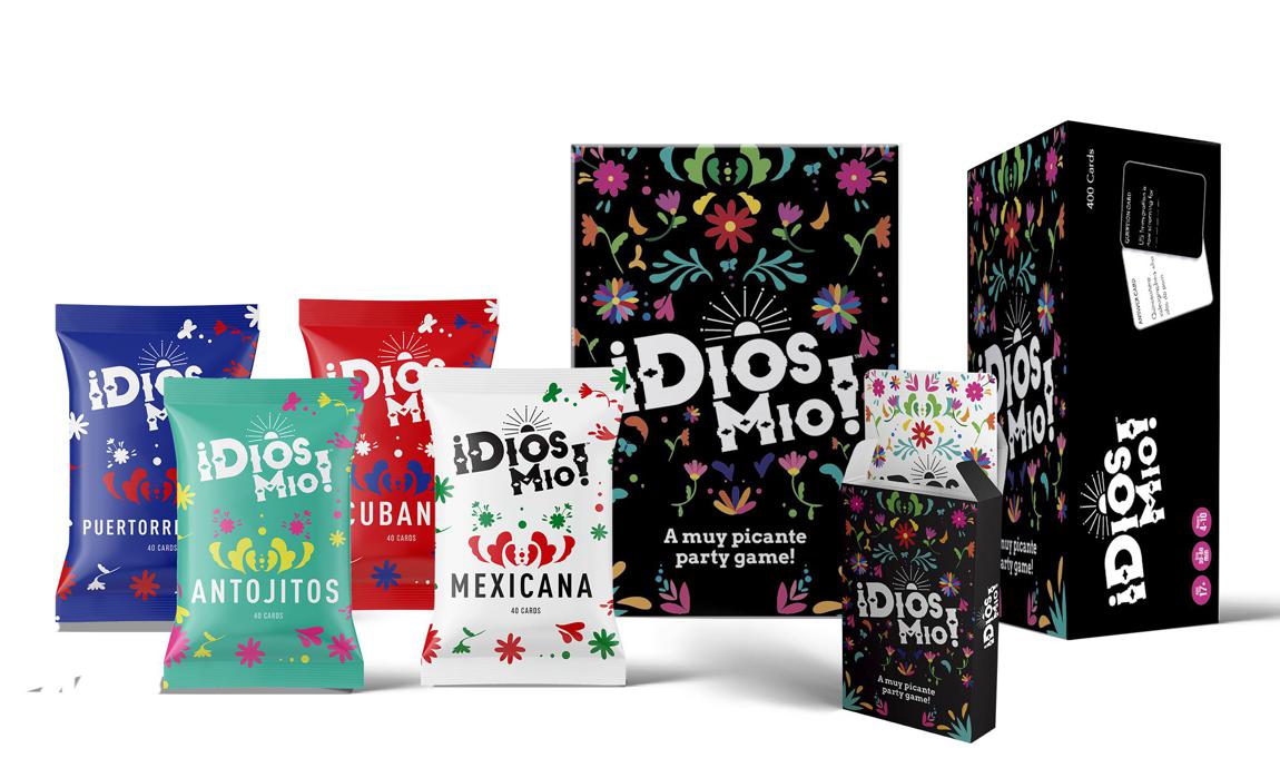 ¡Dios Mio! First fully bilingual card game