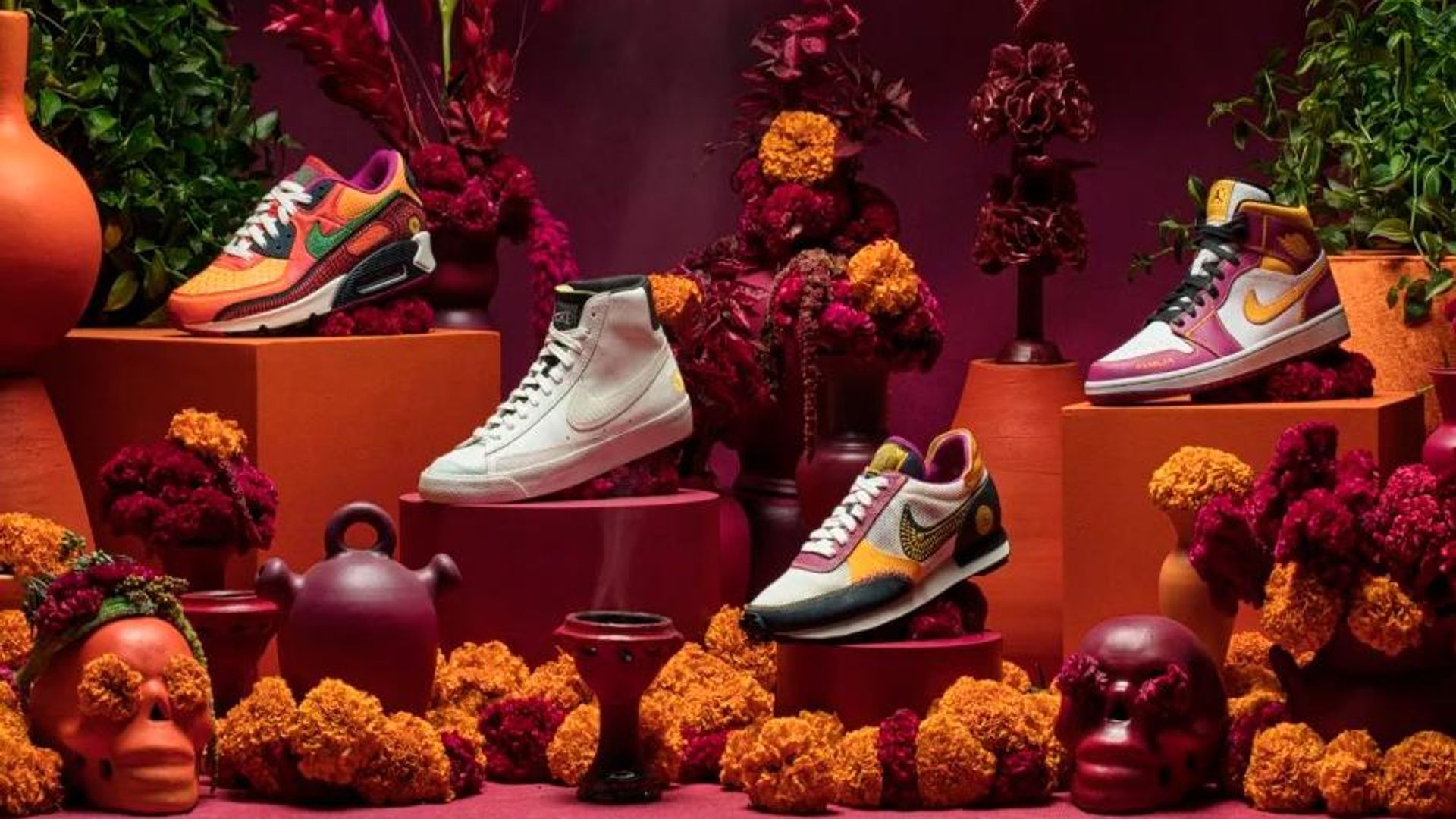 Nike lanza colección especial inspirada en el Día de Muertos
