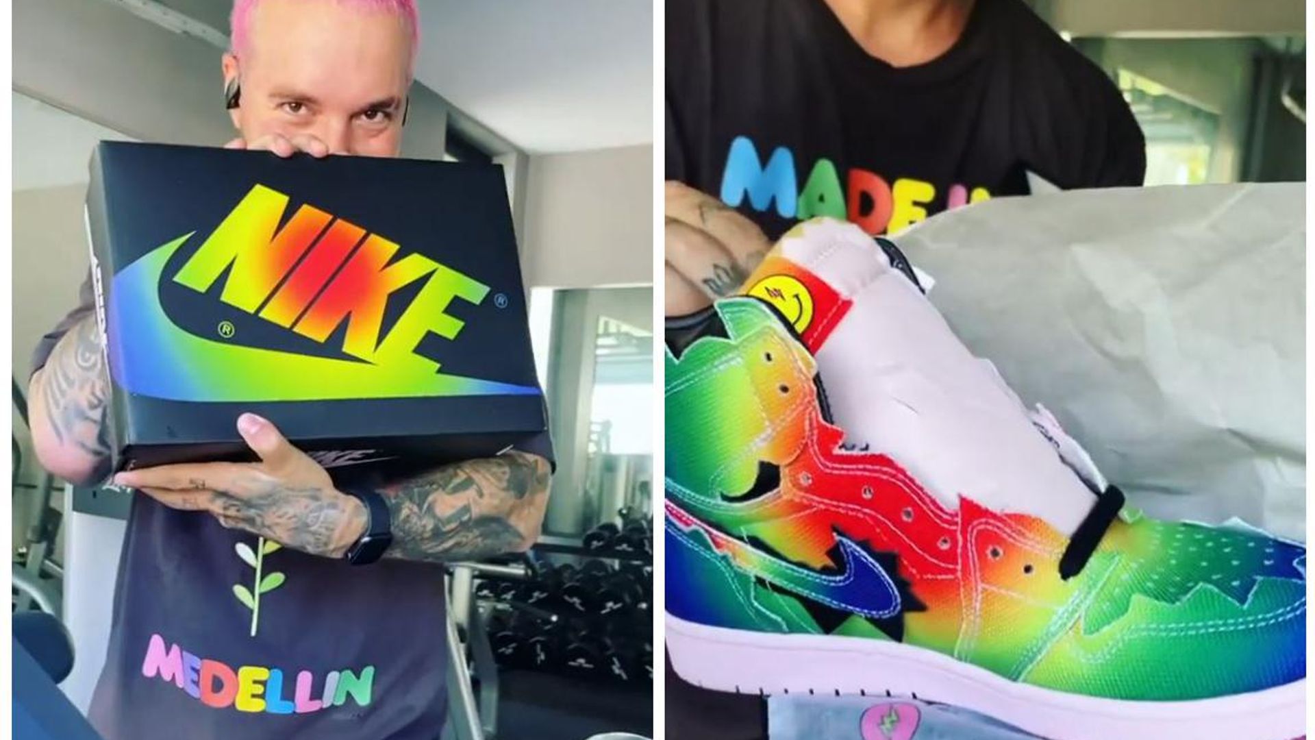 J Balvin será el primer latino en diseñar sus tenis Jordan