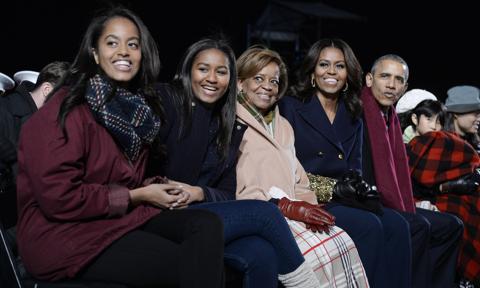 Michelle Obama shares throwback photo of daughters Malia and Sasha
