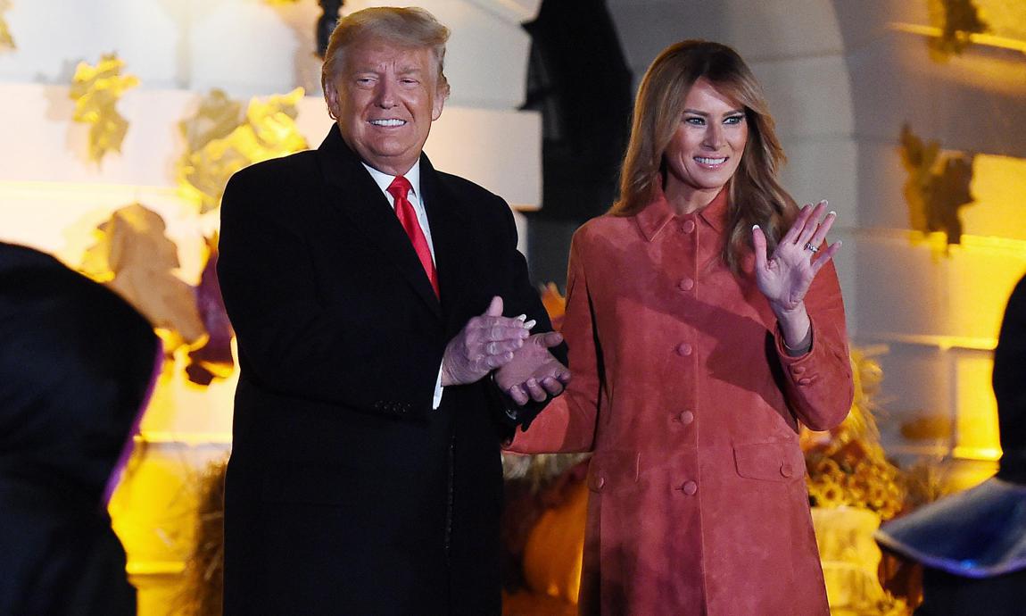 First Lady Melania Trump celebrates Halloween at the White House