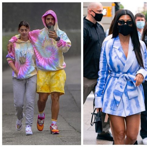 Colombian Superstar, Maluma, was spotted out in Beverly Hills on Sunday morning, enjoyed a loved up stroll with rumored new girlfriend, Susana Gomez. The couple walked arm in arm while wearing matching Maluma "Hawai" Tie Dye Hoodies. They put their arms around each other while taking a cute selfie one their way to breakfast.