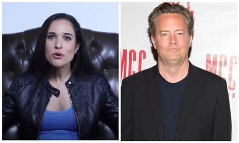 Matthew Perry and Molly Hurwitz