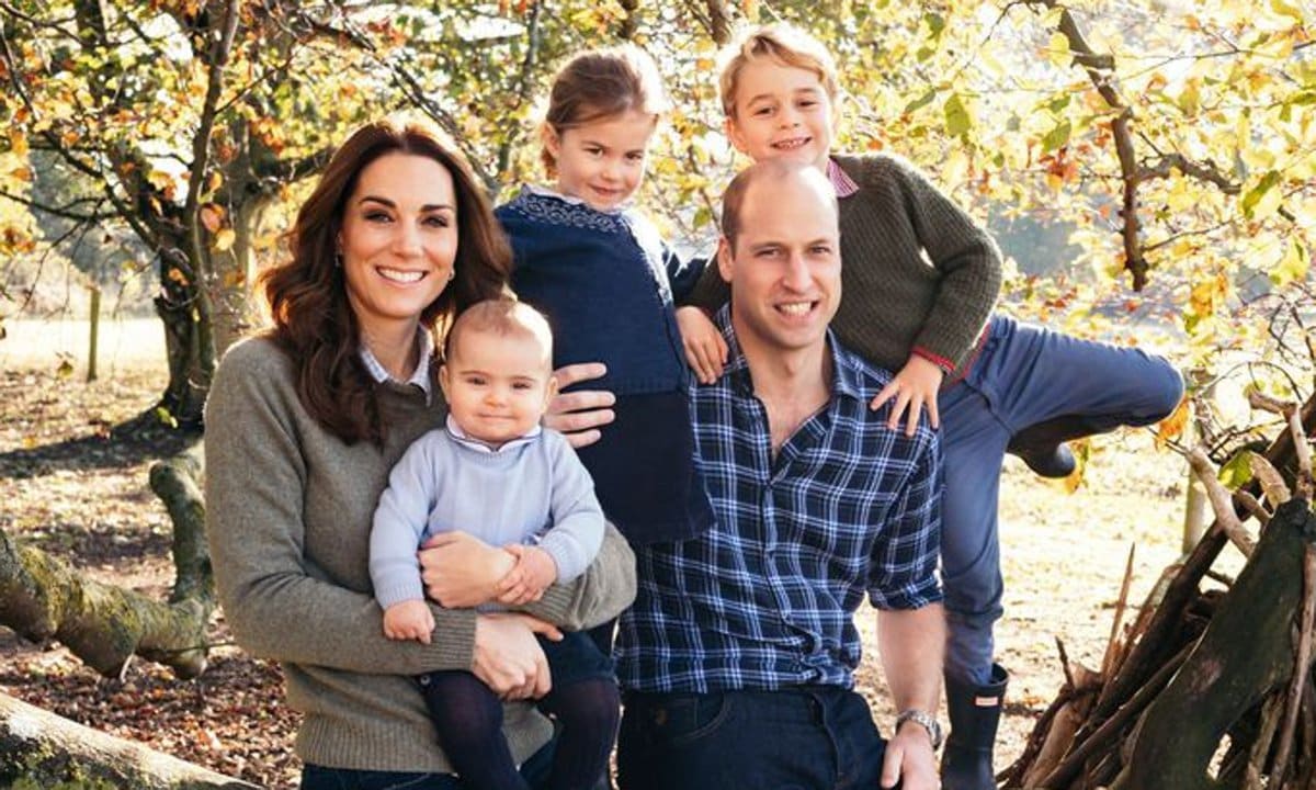 Prince William and Kate Middleton share new family Christmas card