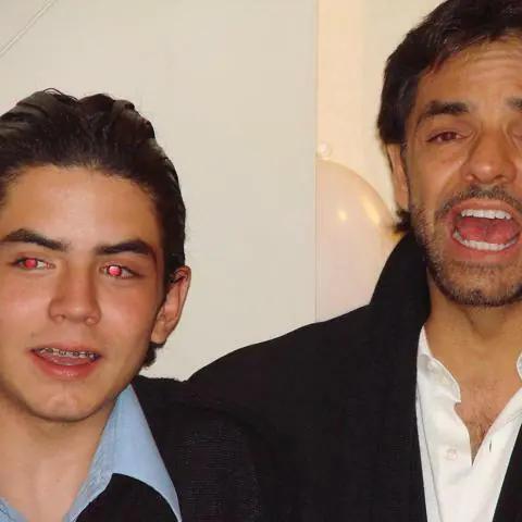 José Eduardo Derbez, Aitana Derbez, Eugenio Derbez y Alessandra Rosaldo