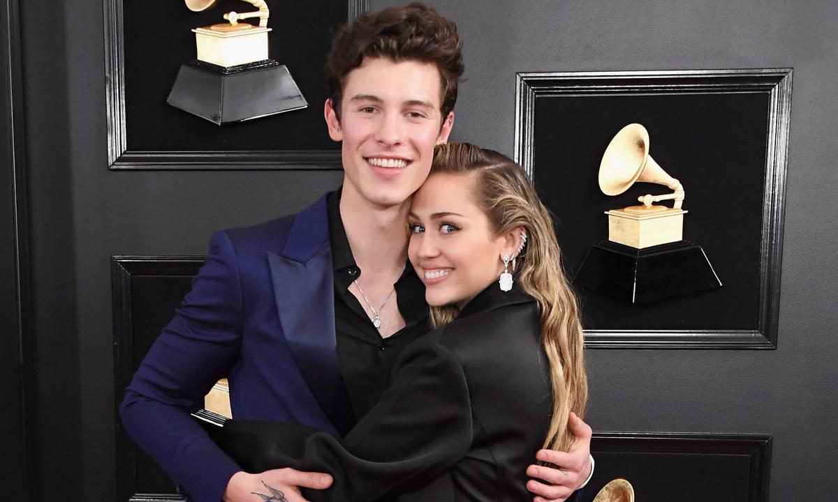 Miley Cyrus and Shawn Mendes