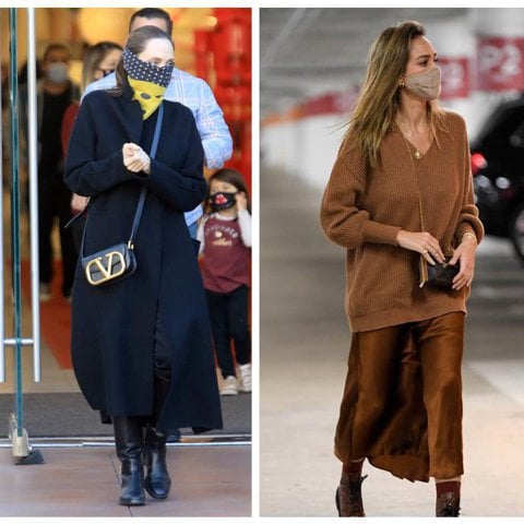 Angelina Jolie, Jessica Alba, and Jennifer Lopez all looking stylish.