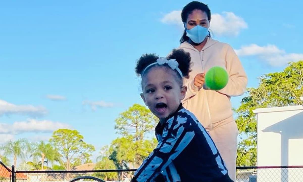 Serena Williams shares an adorable photo of daughter Olympia