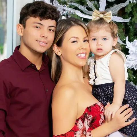 Ximena Duque y sus hijos