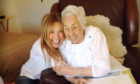 Thalía y su abuela