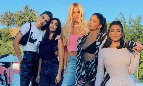 Kim, Kourtney, Khloé Kardashian, Kylie y Kendall Jenner