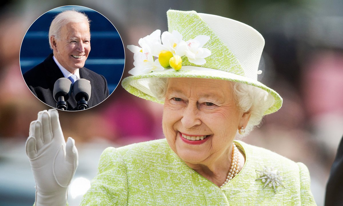 Queen Elizabeth sent Joe Biden a message before his inauguration