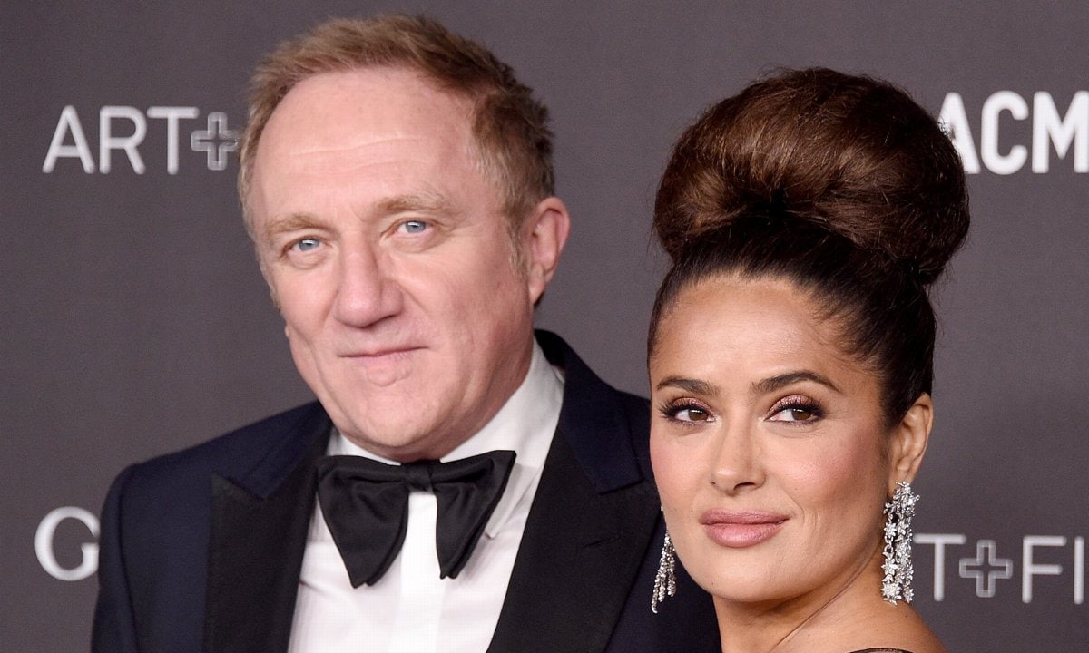 Salma Hayek and François-Henri Pinault at the 2019 LACMA Art + Film Gala Presented By Gucci - Arrivals