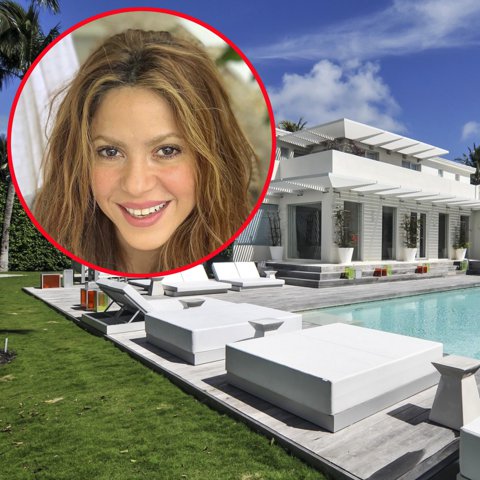Shakira listed her Miami home at a higher price