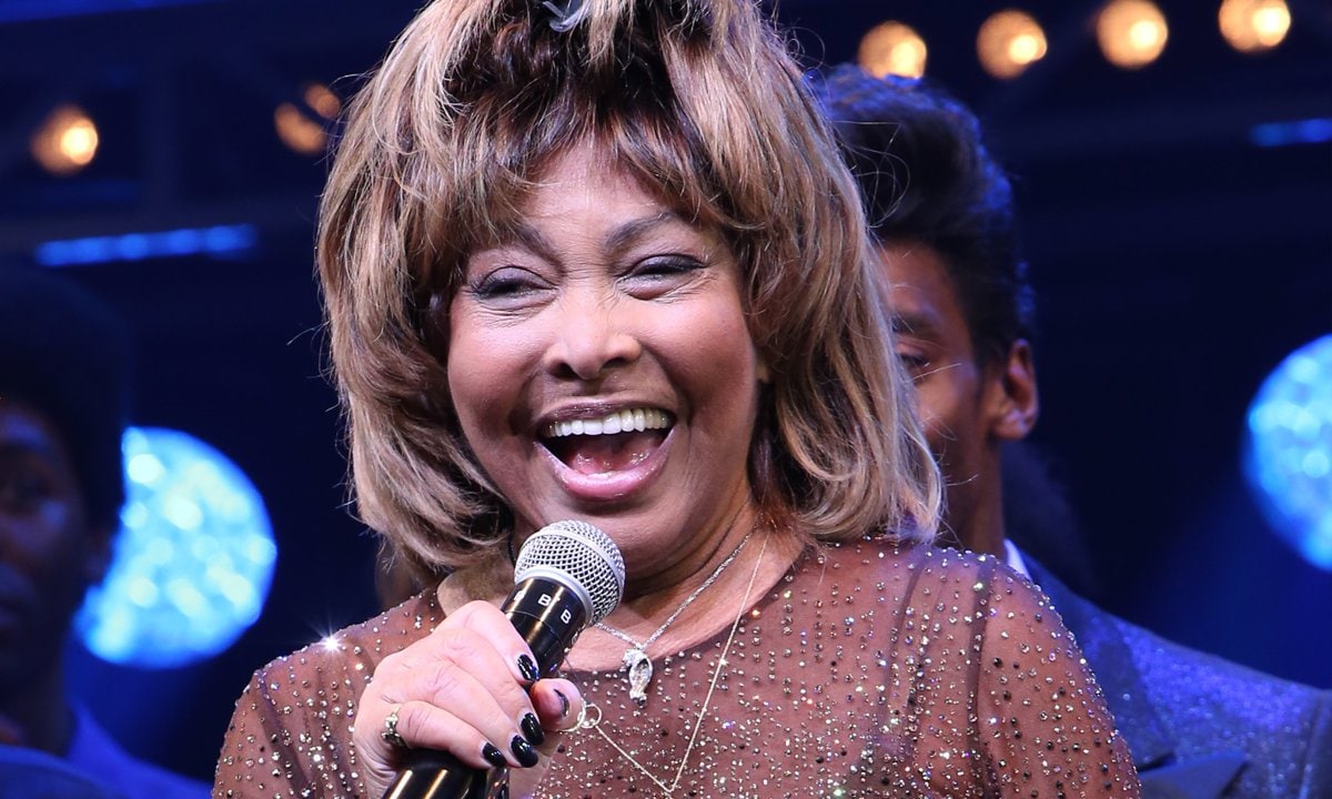 Tina Turner during the “Tina - The Tina Turner Musical” Opening Night Curtain Call at the Lunt-Fontanne Theatre on November 07, 2019 in New York City.