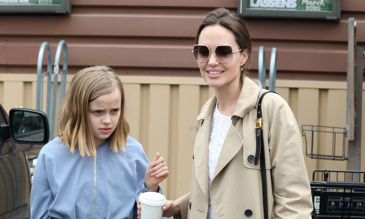 Angelina Jolie, daughter shopping trip