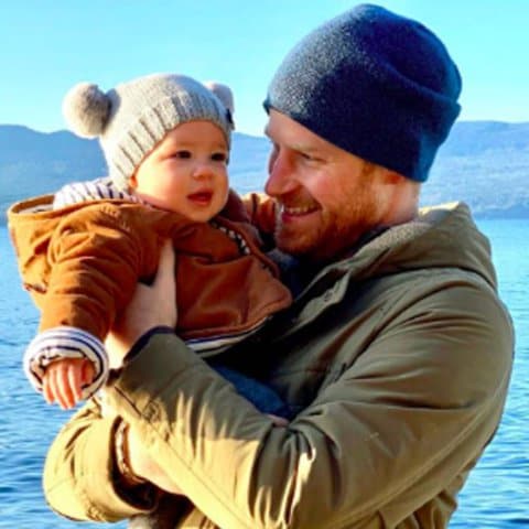 Prince Harry and son Archie Harrison