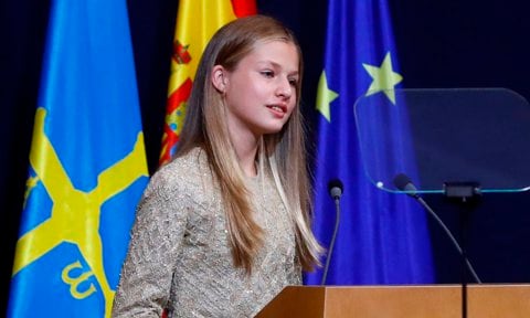 Queen Letizia's daughter Princess Leonor, 15, to carry out first solo engagement