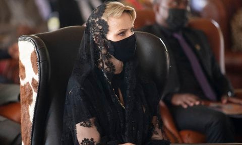 Princess Charlene of Monaco travels to Africa for late King’s memorial service