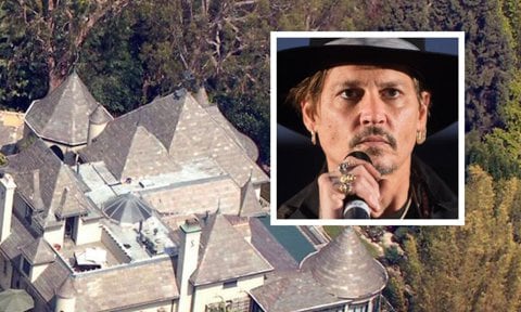 Jhonny Depp's Hollywod Hills mansion