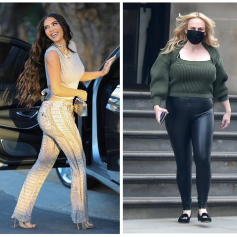 Kim Kardashian, Rebel Wilson, and Kendall Jenner style