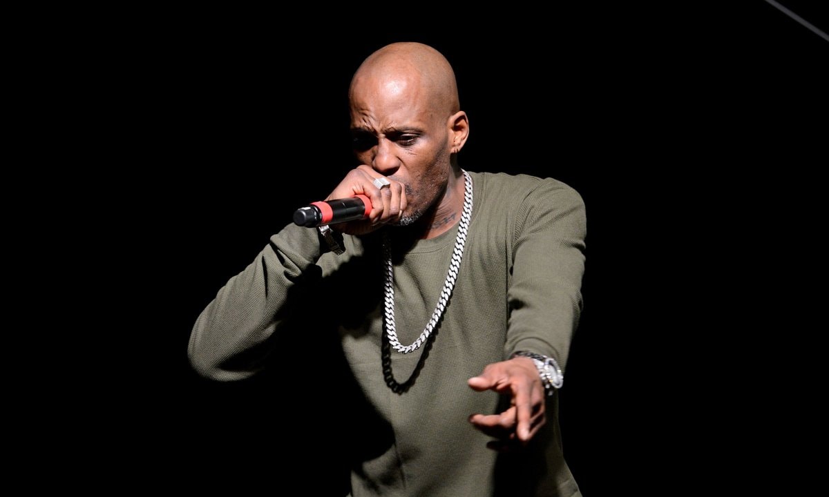 Rapper DMX performs onstage during the 2017 Soulquarius Festival