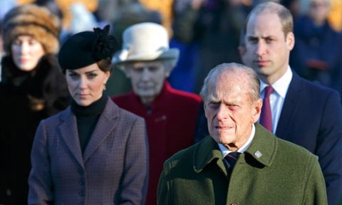 Prince William and Kate Middleton mourning Prince Philip’s death