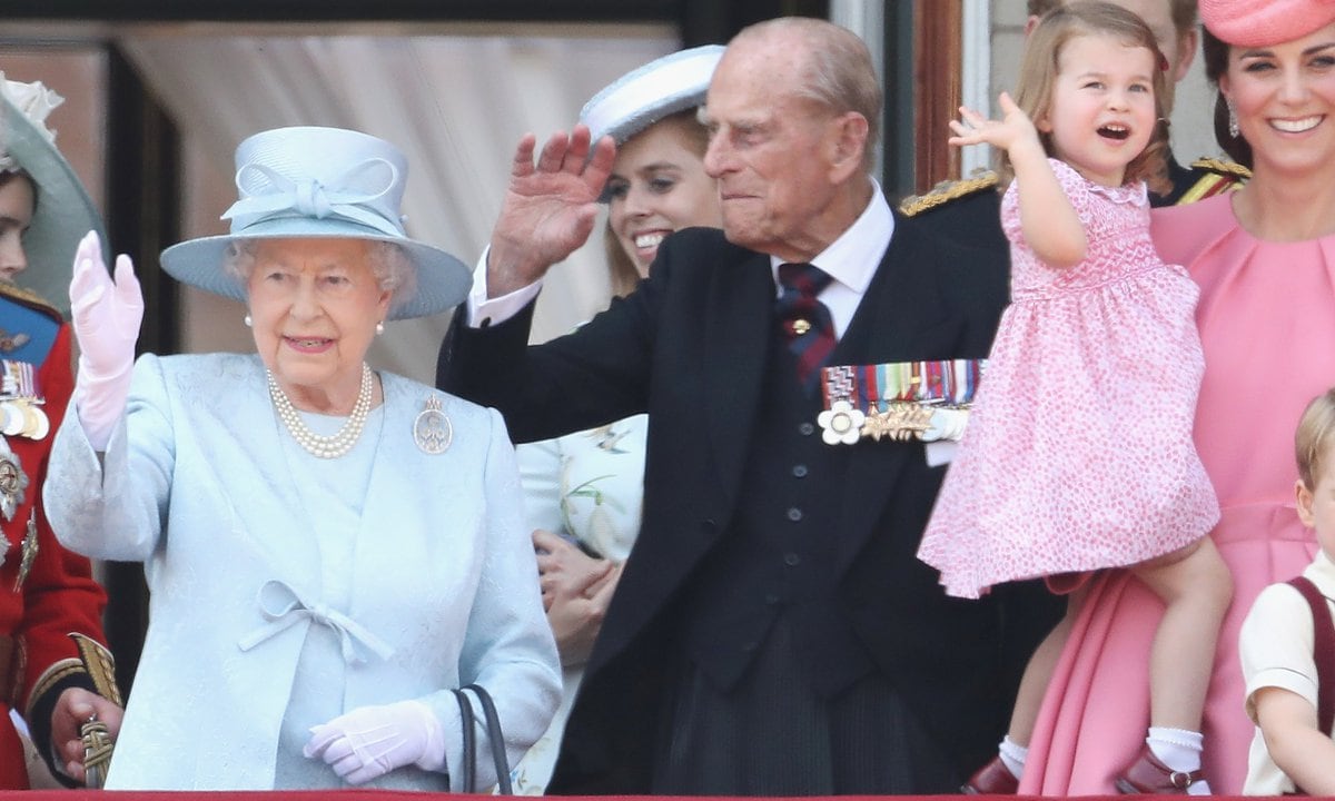 Queen Elizabeth and Princess Charlotte share sweet moment in previously unseen photo