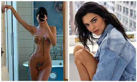 Kendall Jenner se toma selfie cuerpo completo