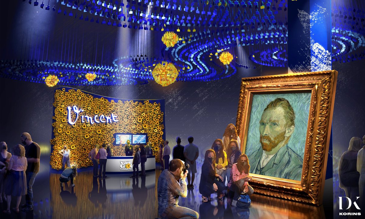Immersive Van Gogh Art Exhibit