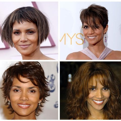 Halle Berry’s bangs over the years