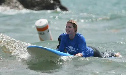 Surf’s up! Ivanka Trump hits the waves in Miami with her kids