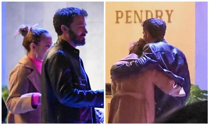Ben Affleck goes on a romantic night out with Jennifer Lopez