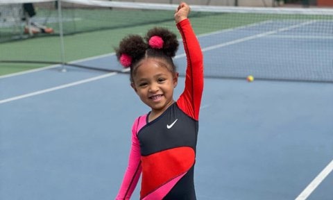 Serena Williams’ daughter Olympia Ohanian wears mini version of her mom's Australian Open catsuit