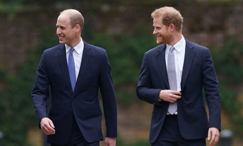 Prince William and Prince Harry reunite to honor mom Princess Diana