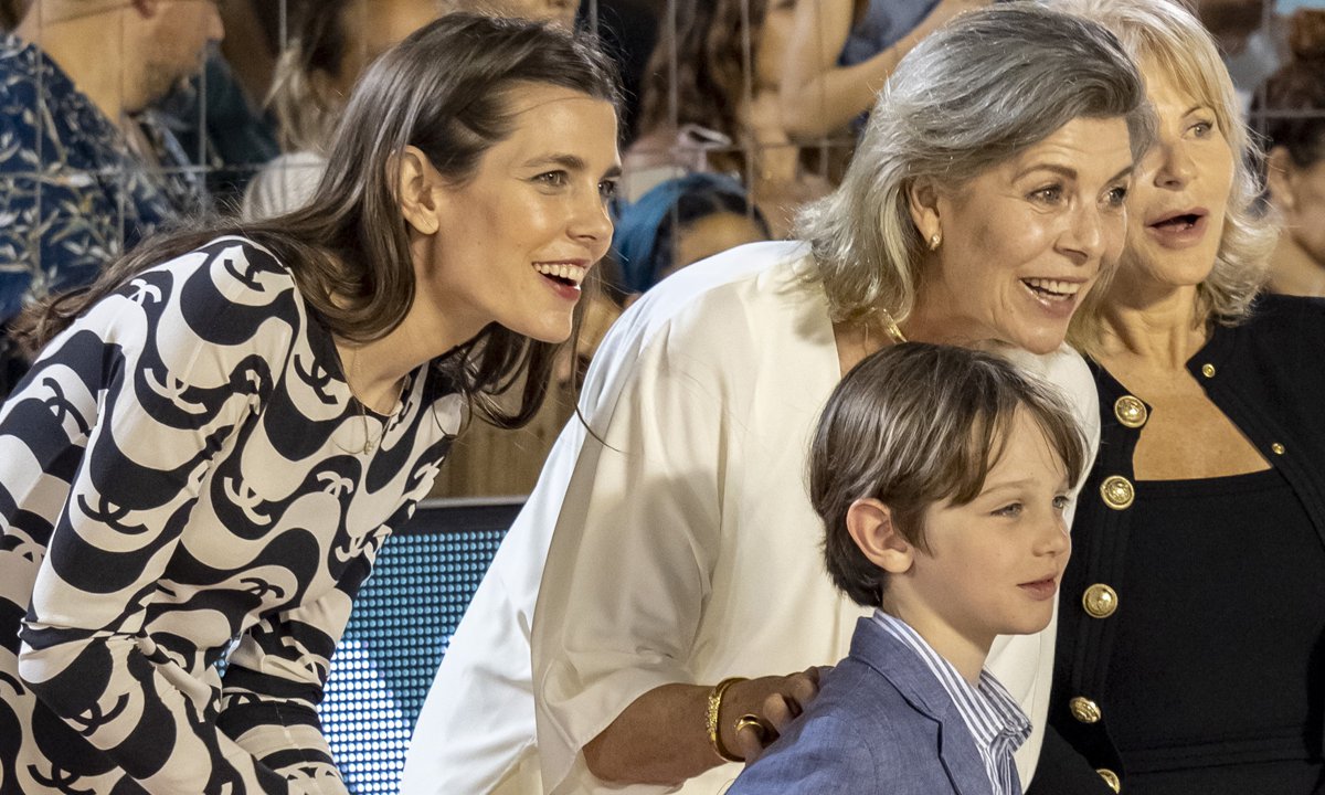 Charlotte Casiraghi’s son makes rare appearance with his mom and grandmother Princess Caroline