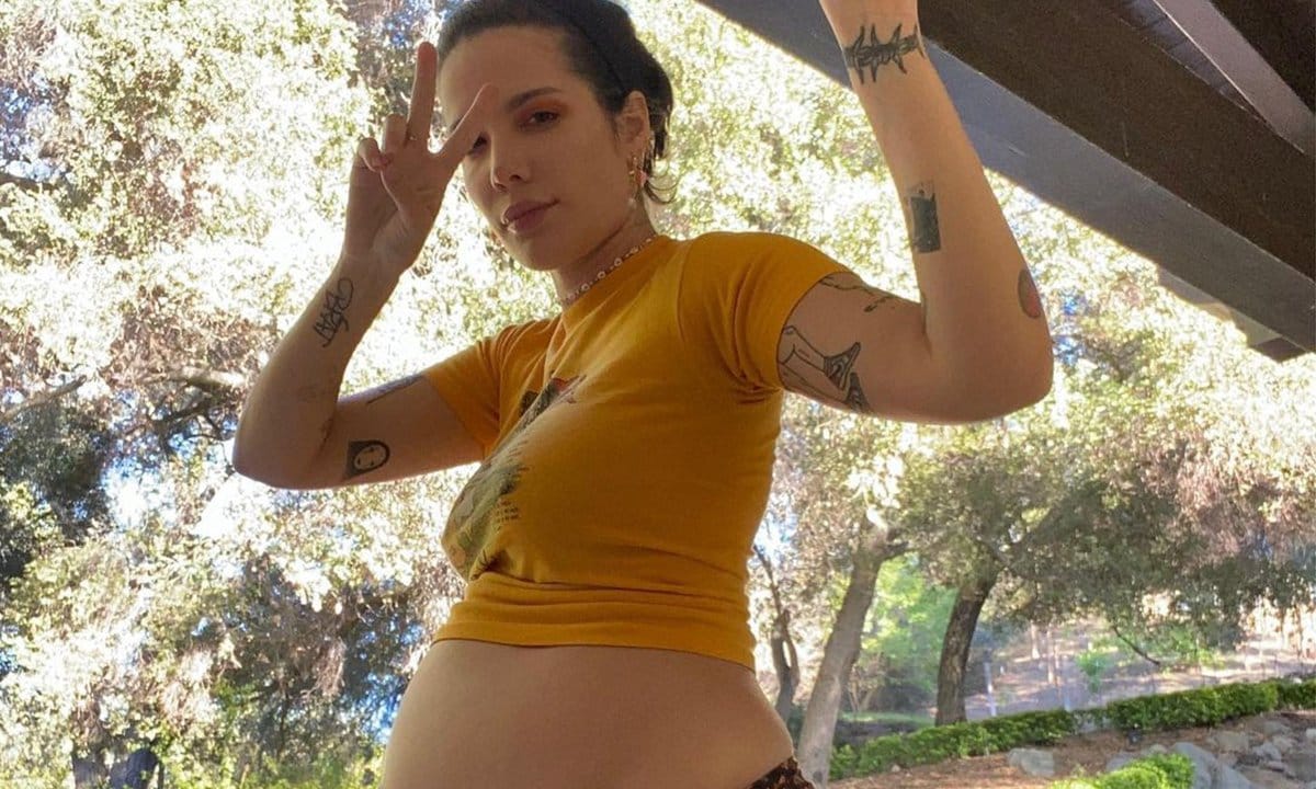 Halsey is ready to become a first-time parent any day now.