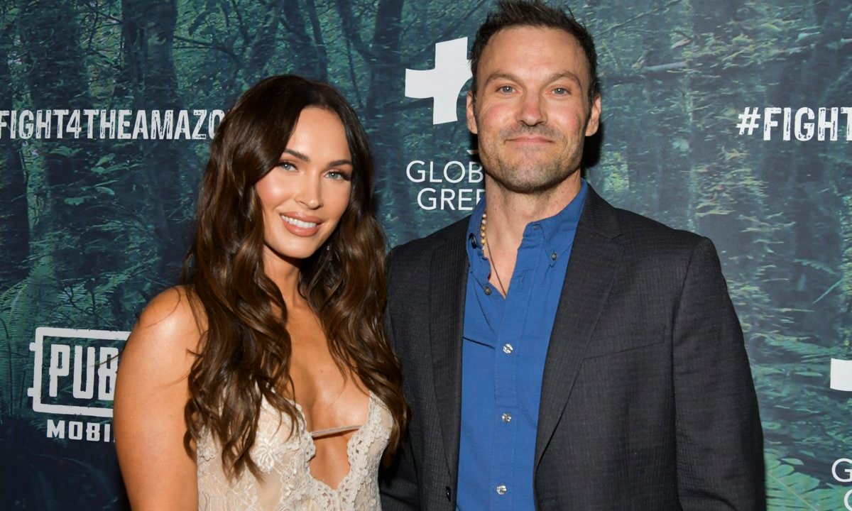 Megan Fox and Brian Austin Green stand up for their Son