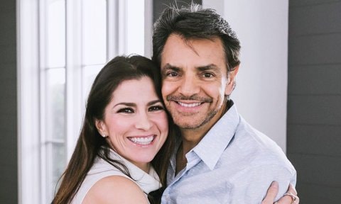 Eugenio Derbez y lessandra Rosaldo
