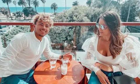 Ximena Duque y su hijo, Cristan Carabias