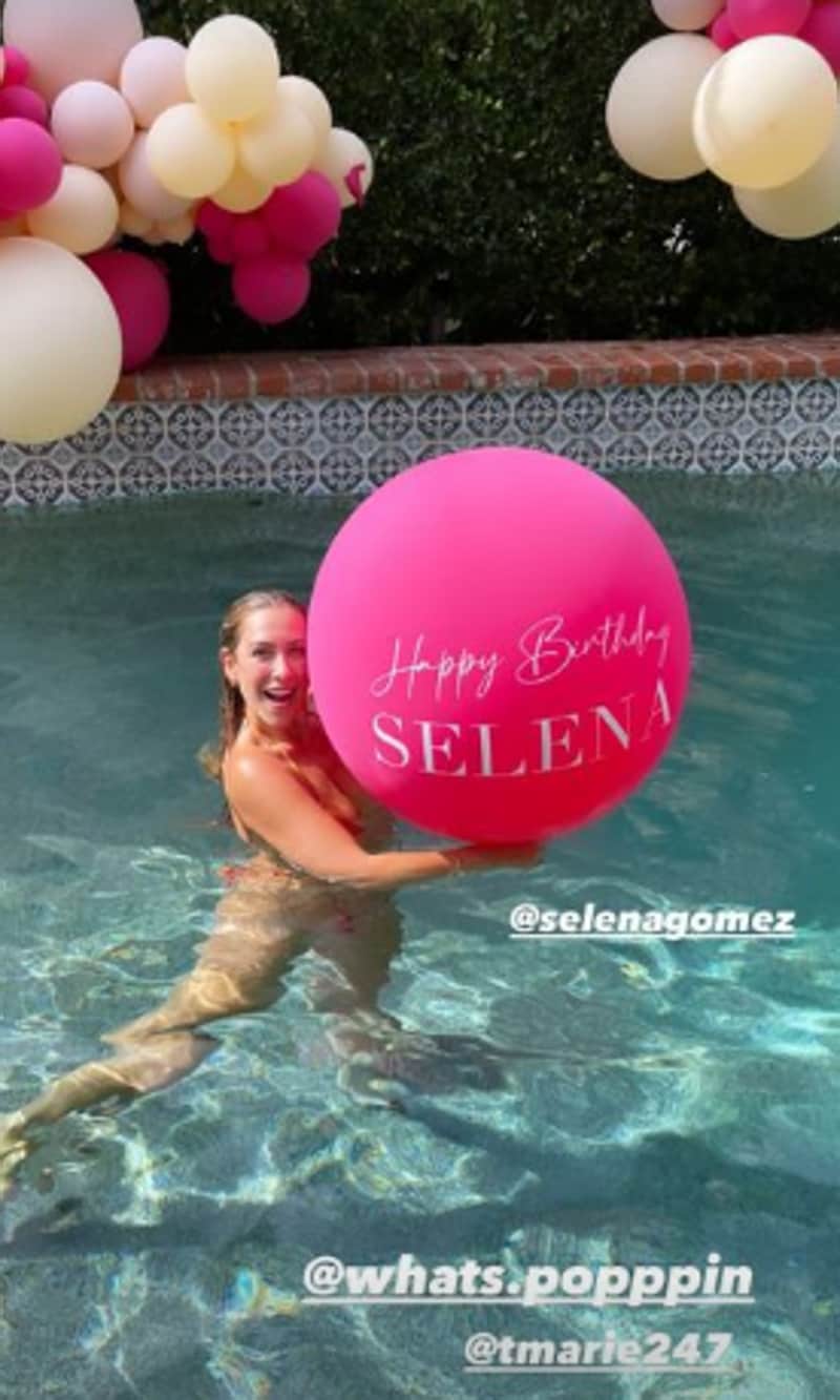 Selena Gomez Birthday Suit