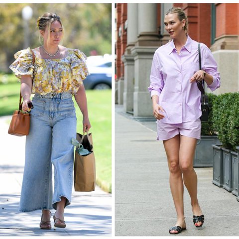 Hilary Duff, Karlie Kloss, and Lucy Hale style