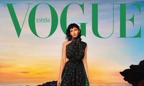 Úrsula Corberó on the cover of Vogue Spain