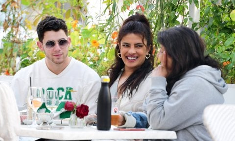 Nick Jonas and Priyanka Chopra out together